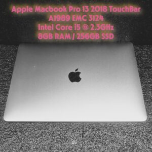 Apple MacBook Pro 13-inch (2018, Four Thunderbolt 3 Ports)