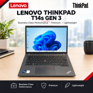 Lenovo ThinkPad T14s Gen 3 Touch, Intel Core i5-12th Gen, 16GB RAM, 256GB NVMe SSD